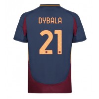 Camiseta AS Roma Paulo Dybala #21 Tercera Equipación Replica 2024-25 mangas cortas